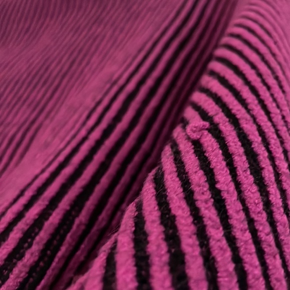 ~pink and black striped cropped sweater~ - Picture 2 of 4